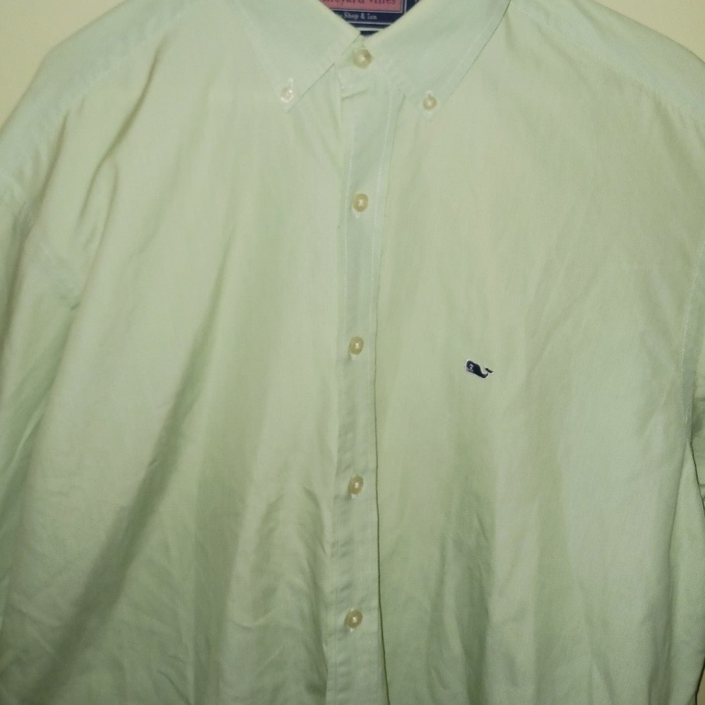 Vineyard Vines Men's Green Shirt